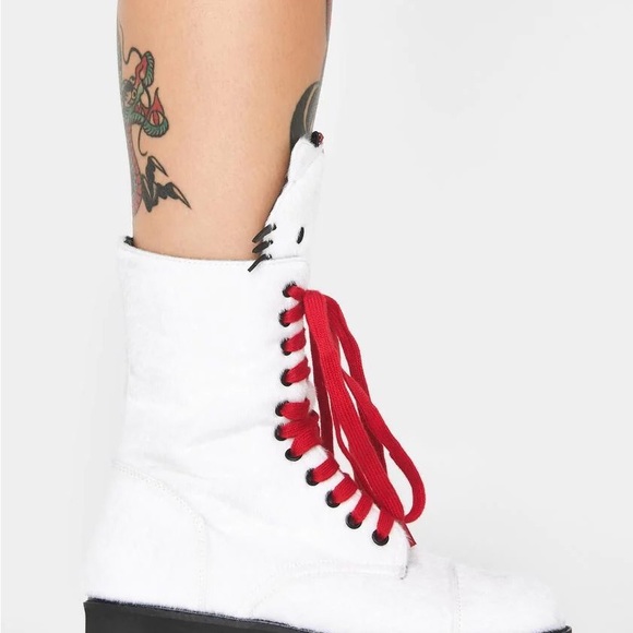 Rare: HELLO KITTY X DOLLS KILL boots ❤️ limited edition ❤️ NWT ❤️ NO LONGER SOLD - Picture 11 of 13